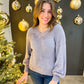 Valli Plush Sweater - Frangrant Lilac - Southern Belle Boutique