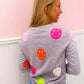Smiley Polka Dot Sweater - Southern Belle Boutique