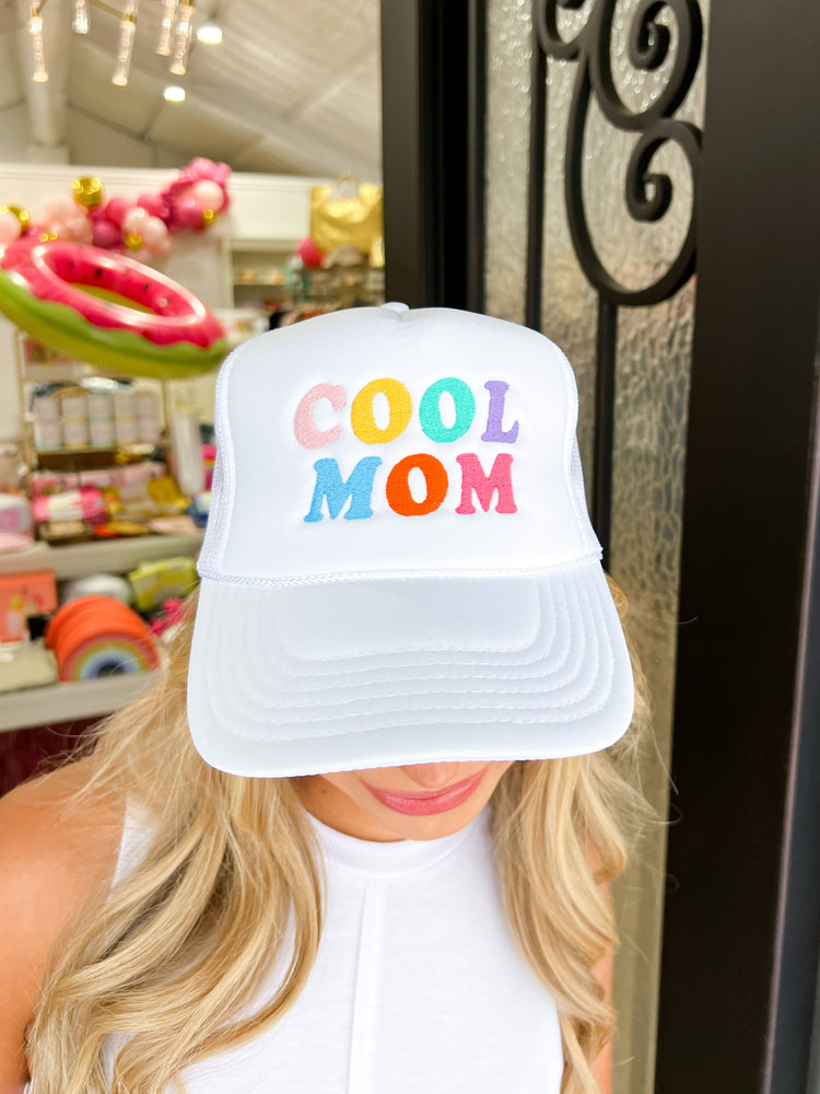Cool Mom Neon Pink Hat - Southern Belle Boutique