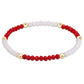 Gameday Flirty Presence Bracelet - Red/White