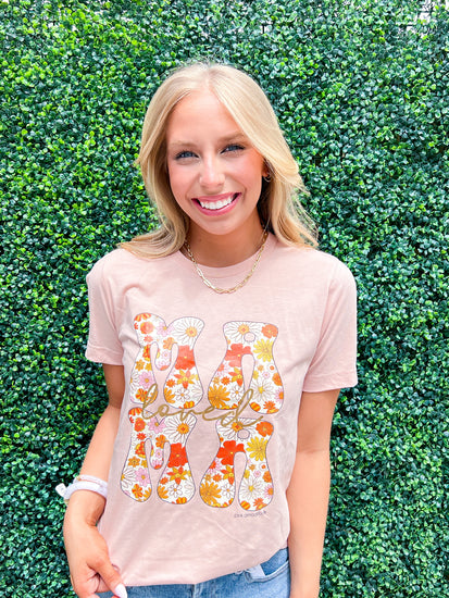 Loved Mama Floral Tee - Southern Belle Boutique