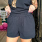 Cheyna Black Shorts - Southern Belle Boutique