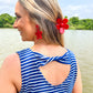 Royal Twisted Back Top - Southern Belle Boutique