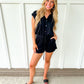 Black Utility Romper - Southern Belle Boutique