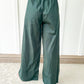 Deep Green Linen Pant - Southern Belle Boutique
