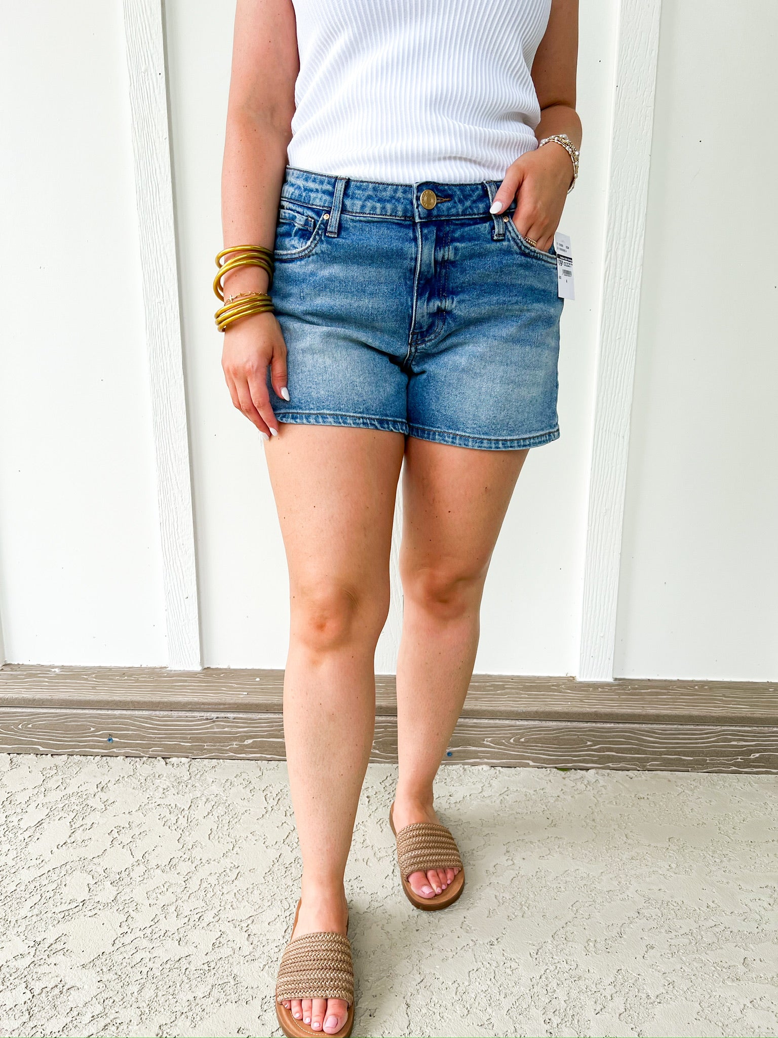 Jane High Rise Short - Distinguished - Southern Belle Boutique