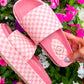 Tila Pink Wedge Sandal - Southern Belle Boutique