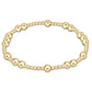 Hope Unwritten 5mm Bead Bracelet - Gold - Southern Belle Boutique
