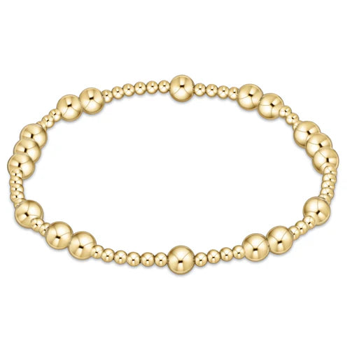 Hope Unwritten 5mm Bead Bracelet - Gold - Southern Belle Boutique