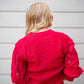 Natasha Embroidered Sweater - Vermilion