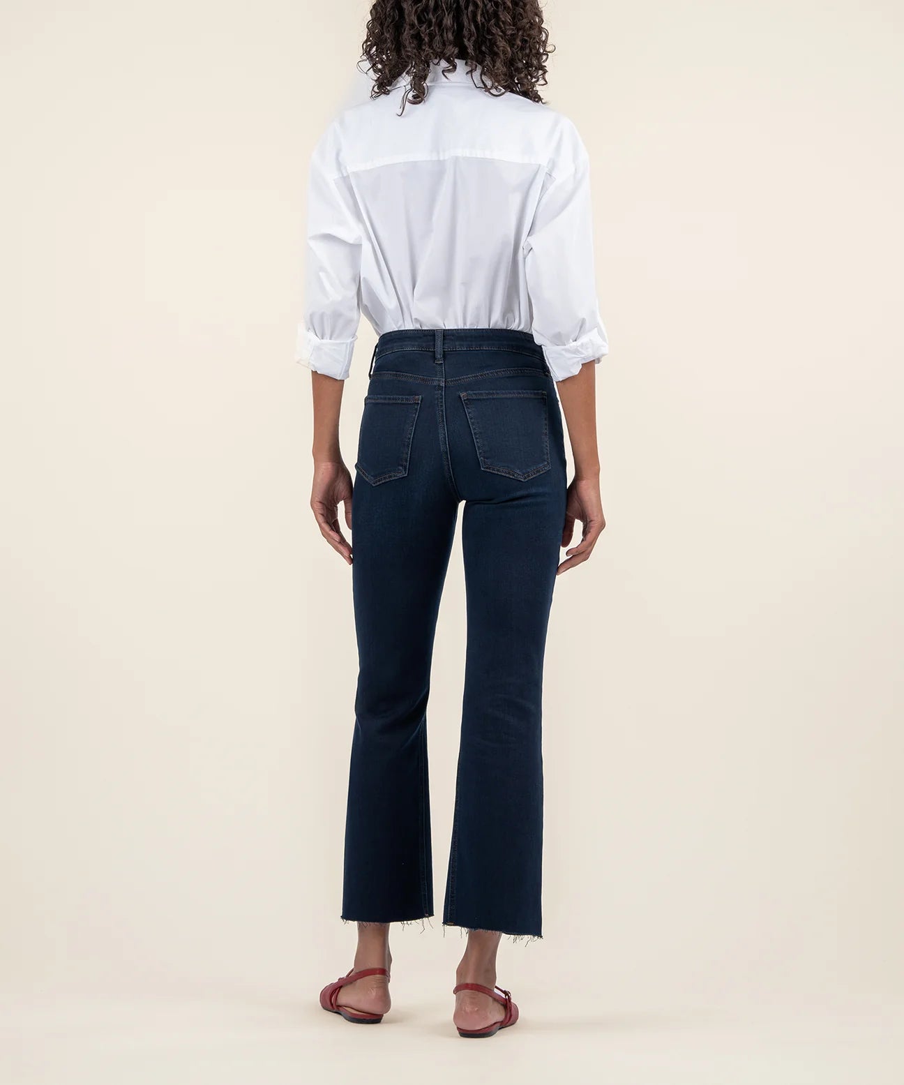 Kelsey High Rise Ankle Flare Nset Leg - Investing - Southern Belle Boutique
