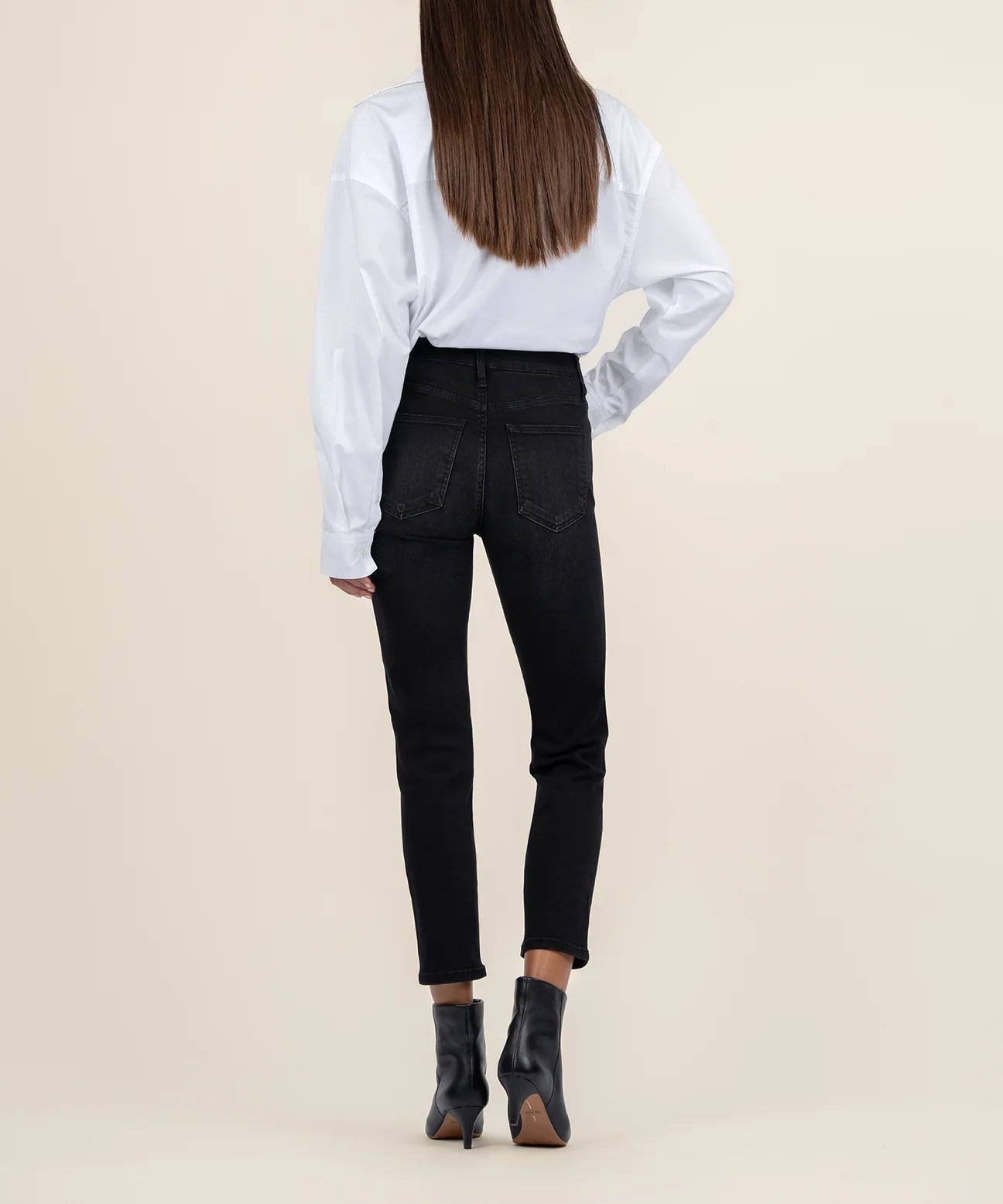 Rachael High Rise Mom Jean - Uplifting - Southern Belle Boutique