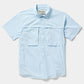 M's Lightweight Fishing Shirt Short Sleeve - Ice Water