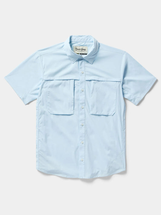 M's Lightweight Fishing Shirt Short Sleeve - Ice Water - Southern Belle Boutique