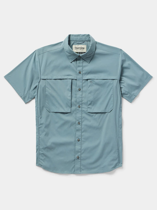 M's Lightweight Fishing Shirt Short Sleeve - Trooper - Southern Belle Boutique