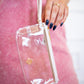 Clear Wristlet Gold Clear - Southern Belle Boutique