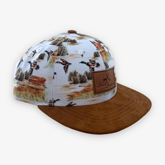 Flat Brim Snapback - Mallard Meadow - Southern Belle Boutique