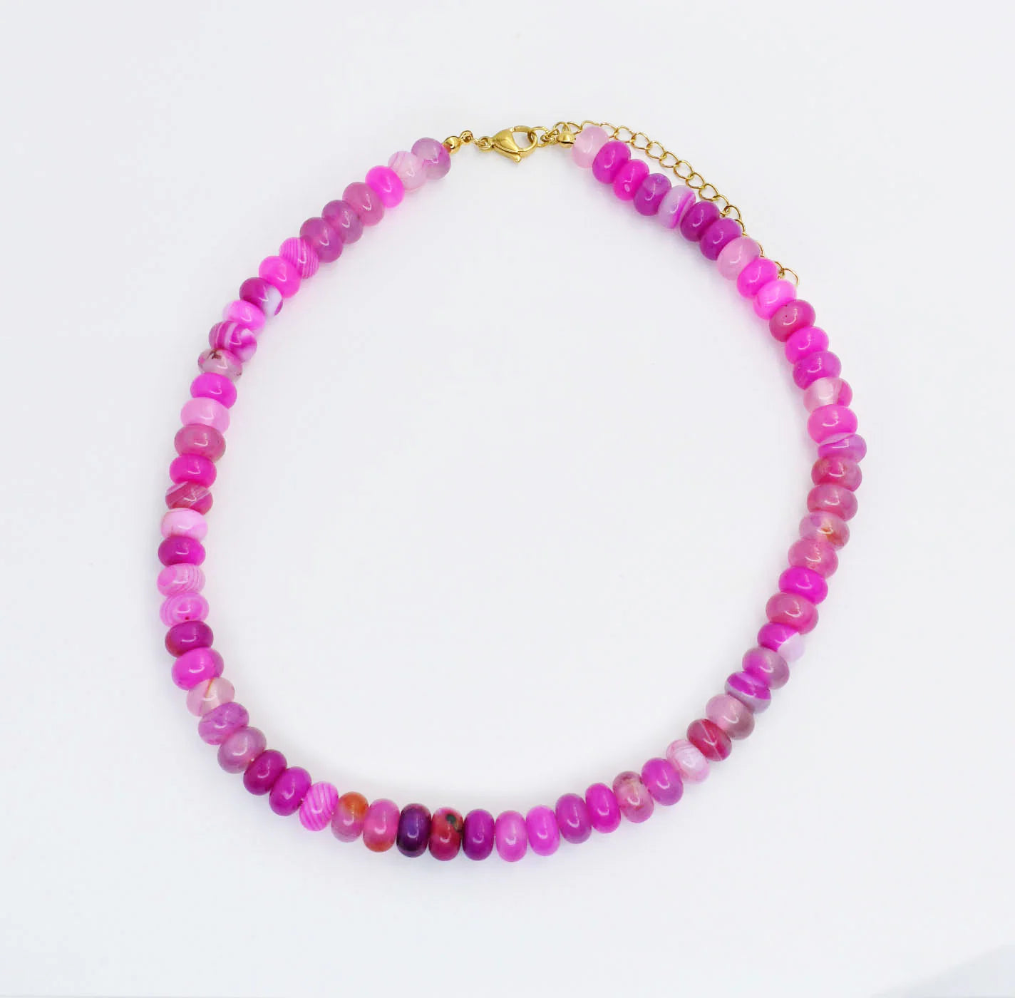 Pink Topaz Gemstone Necklace - Southern Belle Boutique
