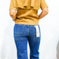 Rhinestone Detailed High Rise Jeans