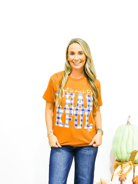 Thankful For So Much Tee - Southern Belle Boutique