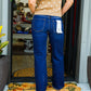 Mid Rise Crop Straight Cut Hem Jean - Medium
