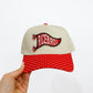 Ricebird Patch Red Polka Dot Trucker Hat - Southern Belle Boutique
