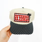 Ricebird Patch Black Checkered Trucker Hat - Southern Belle Boutique