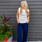 Paris Pant - Black Iris