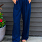 Paris Pant - Black Iris