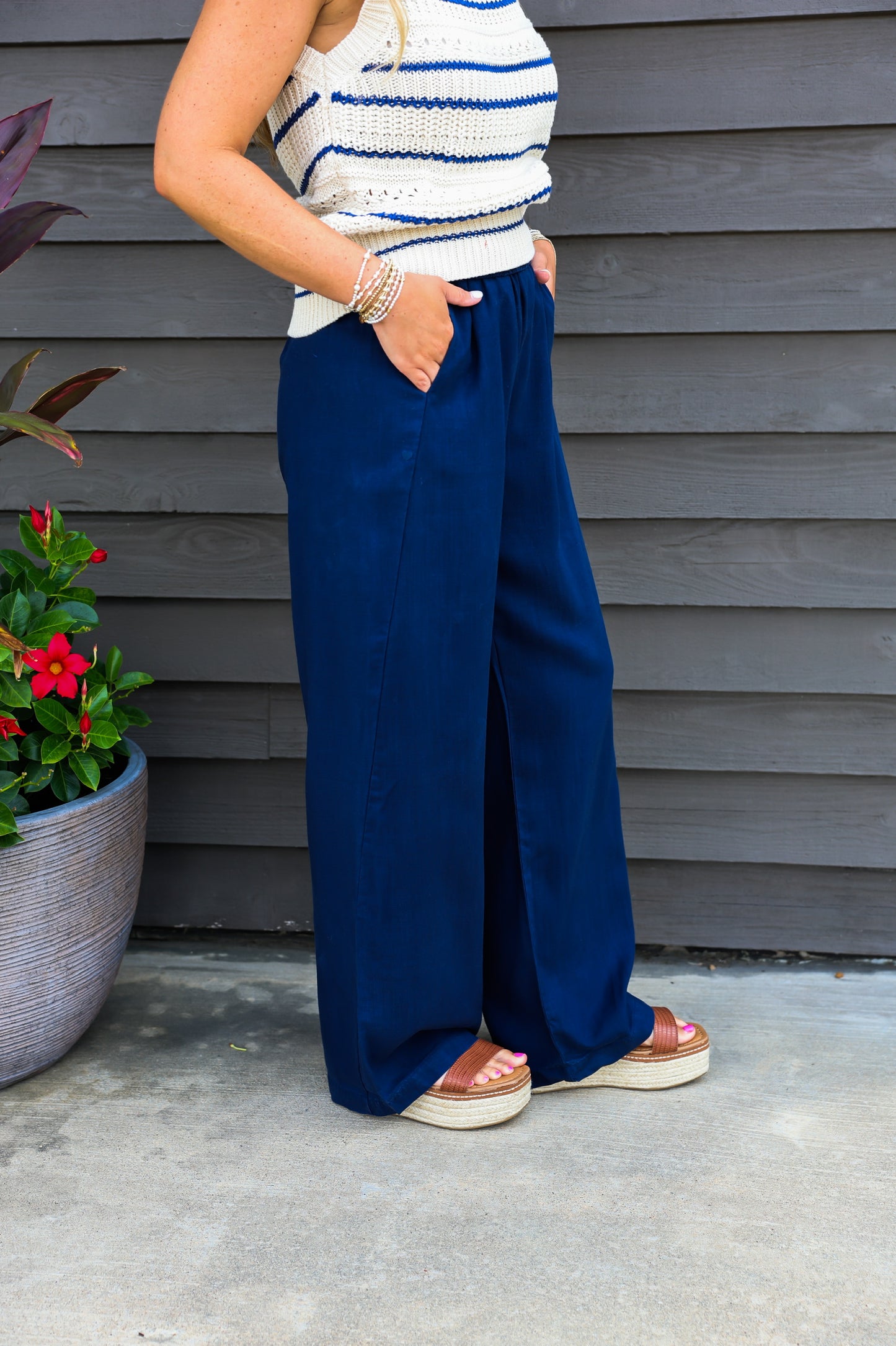 Paris Pant - Black Iris