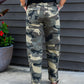 Ashton Camo Wide Leg Barrel Jean