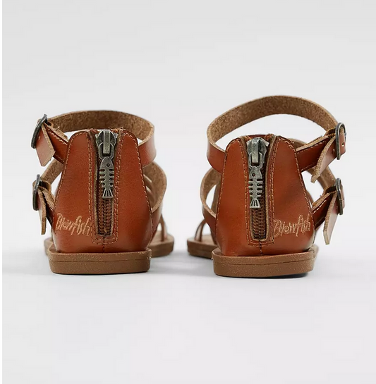 Doda Scotch Dyecut Girls Sandals - Southern Belle Boutique
