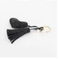 Black Leopard Dusti Rose Heart Keychain - Southern Belle Boutique