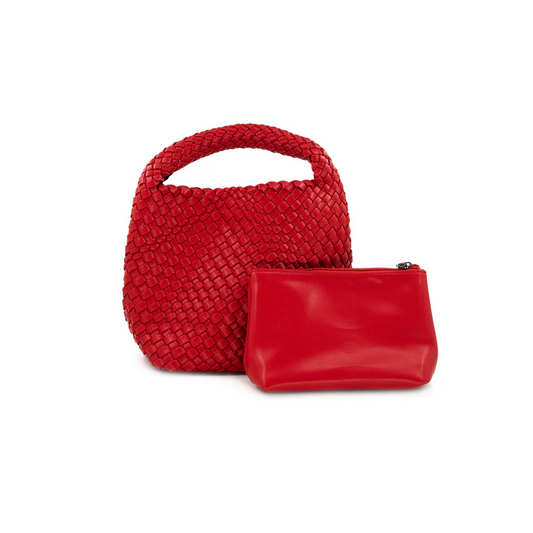 Woven Mini Hobo Bag - Southern Belle Boutique