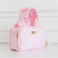 Ruffled Nylon Cutie Caddie - Pink Floral