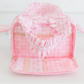 Ruffled Nylon Cutie Caddie - Pink Floral