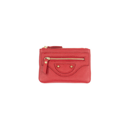 Red Leather Wallet