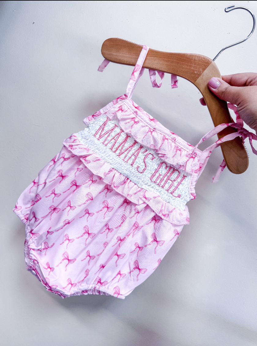Mama's Girl Coquette Romper - Southern Belle Boutique