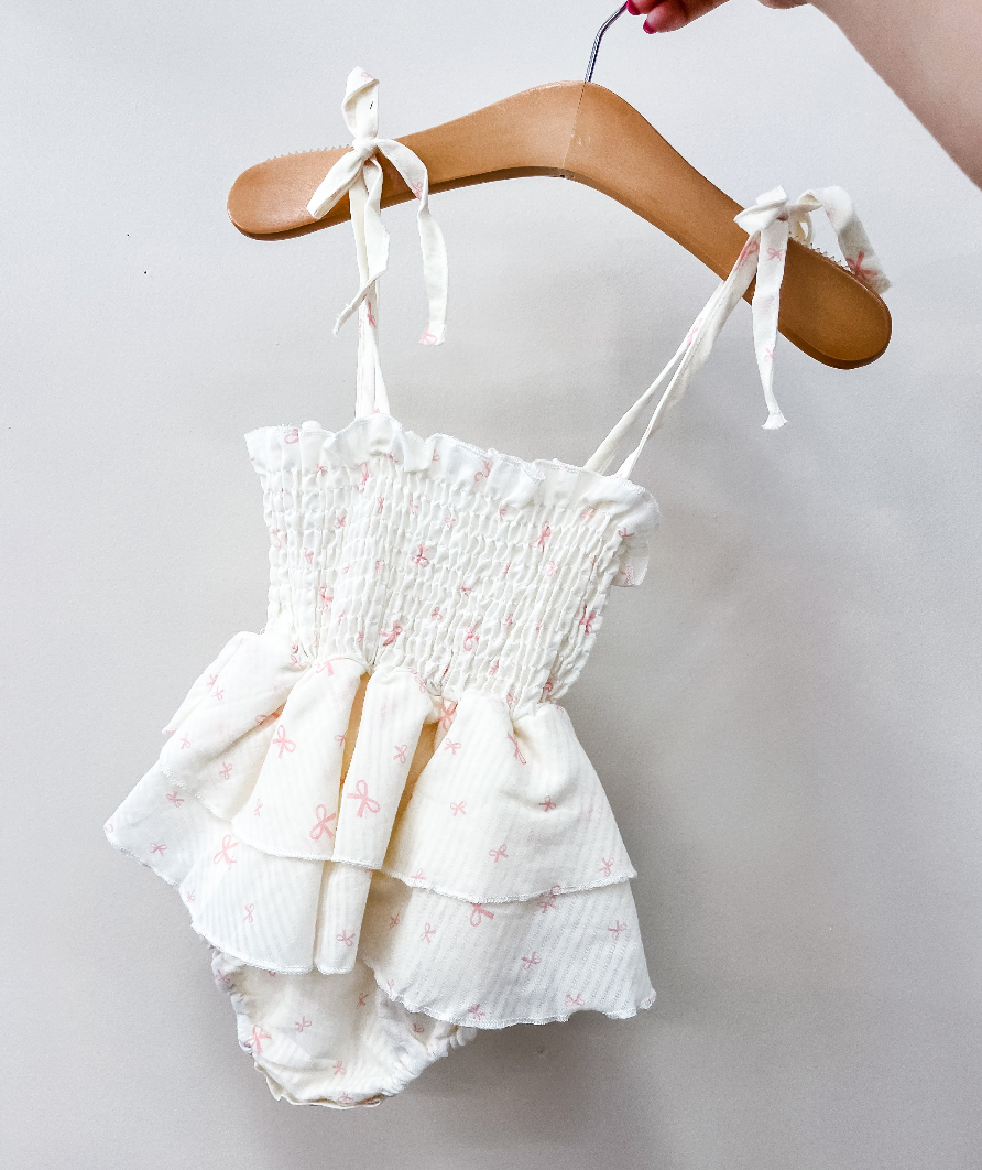 Coquette Dainty Romper - Southern Belle Boutique