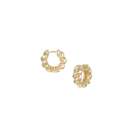 Heritage Mini Hoop Earrings - Gold - Southern Belle Boutique