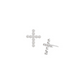 Legacy Cross Stud Earrings - Silver - Southern Belle Boutique