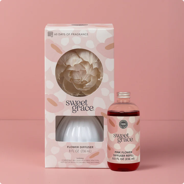 Flower Diffuser Oil Refill - Sweet Grace - Southern Belle Boutique