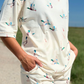 Mallory Duck Print Short Set