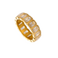 Emerald Cut Infinity Ring - Southern Belle Boutique