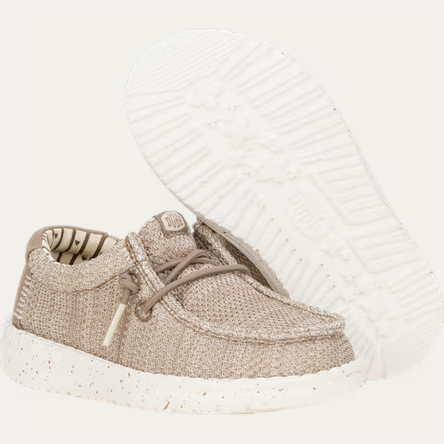 Hey Dude Wally Toddler Stretch Sox - Walnut