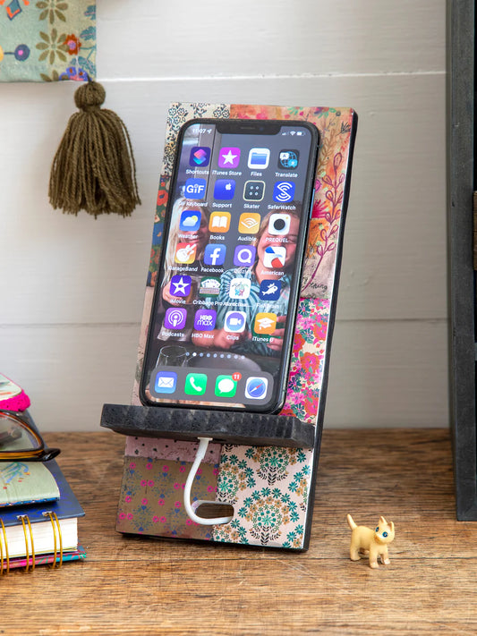 Wooden Phone Stand - Be Happy - Southern Belle Boutique