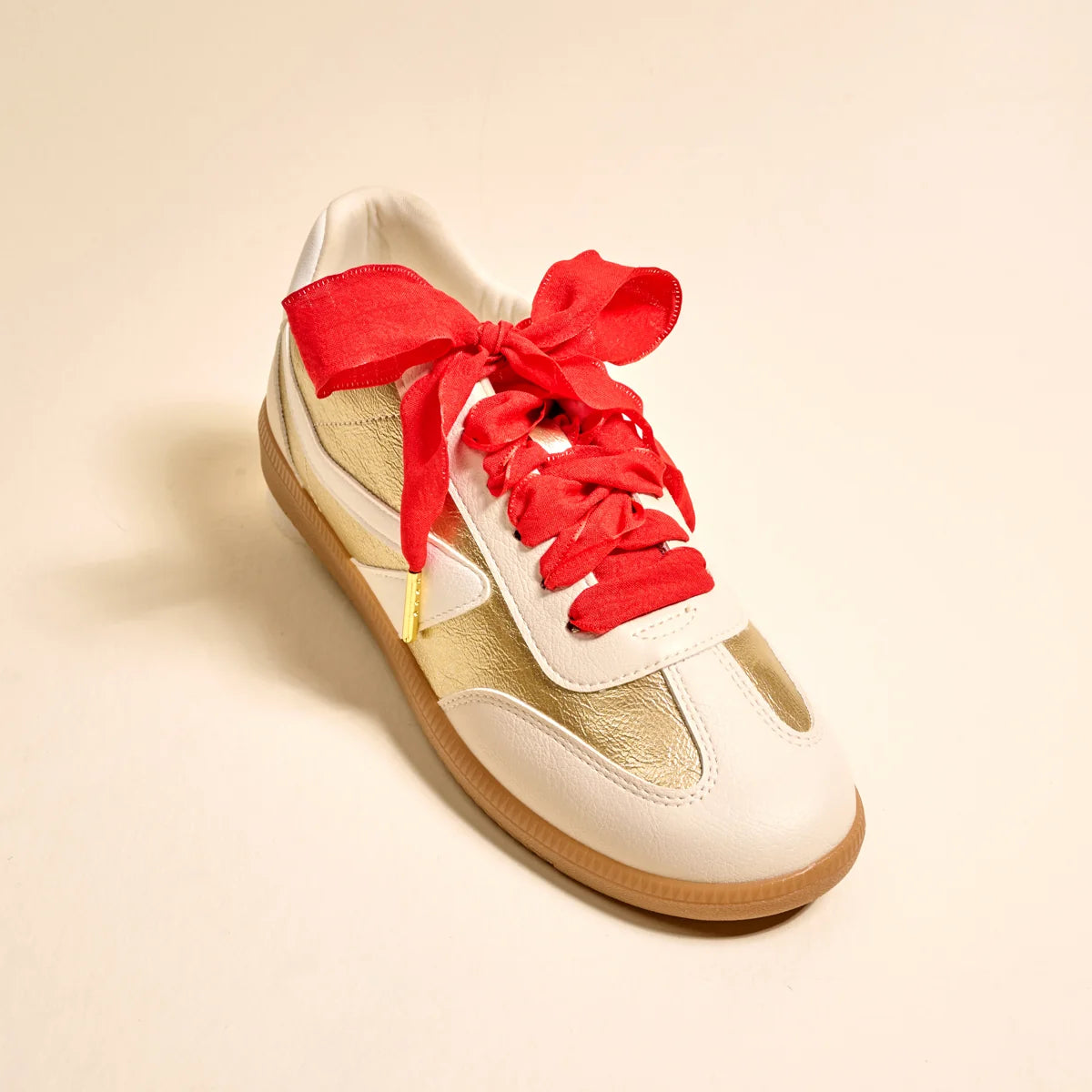 Step It Up Shoelaces- Frilly Red