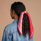 Twirl & Tie Scarf Accessory - Gingham Red