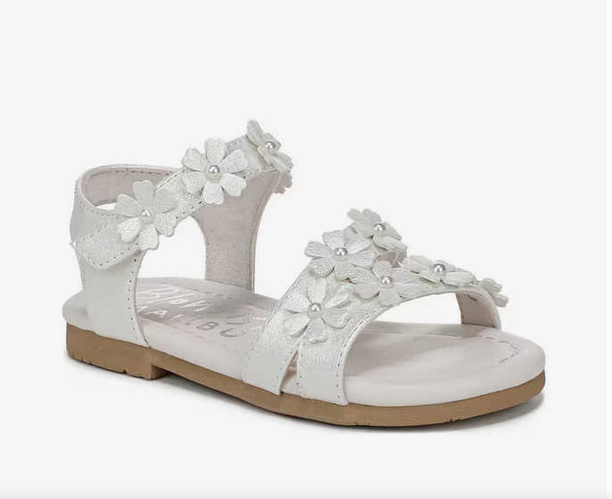 Blowfish Malibu Sunflower Toddler White Sandals - Southern Belle Boutique