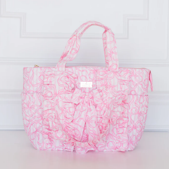 Quilted Coquette Diaper Bag